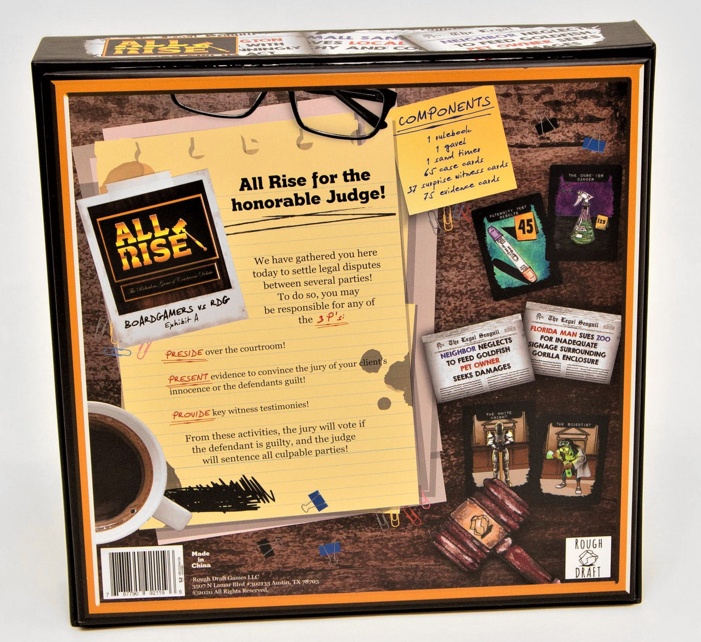All Rise Board Game