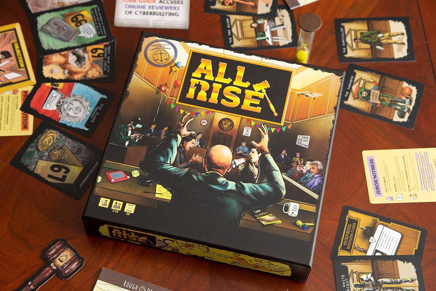All Rise Board Game – Rough Draft Games Store