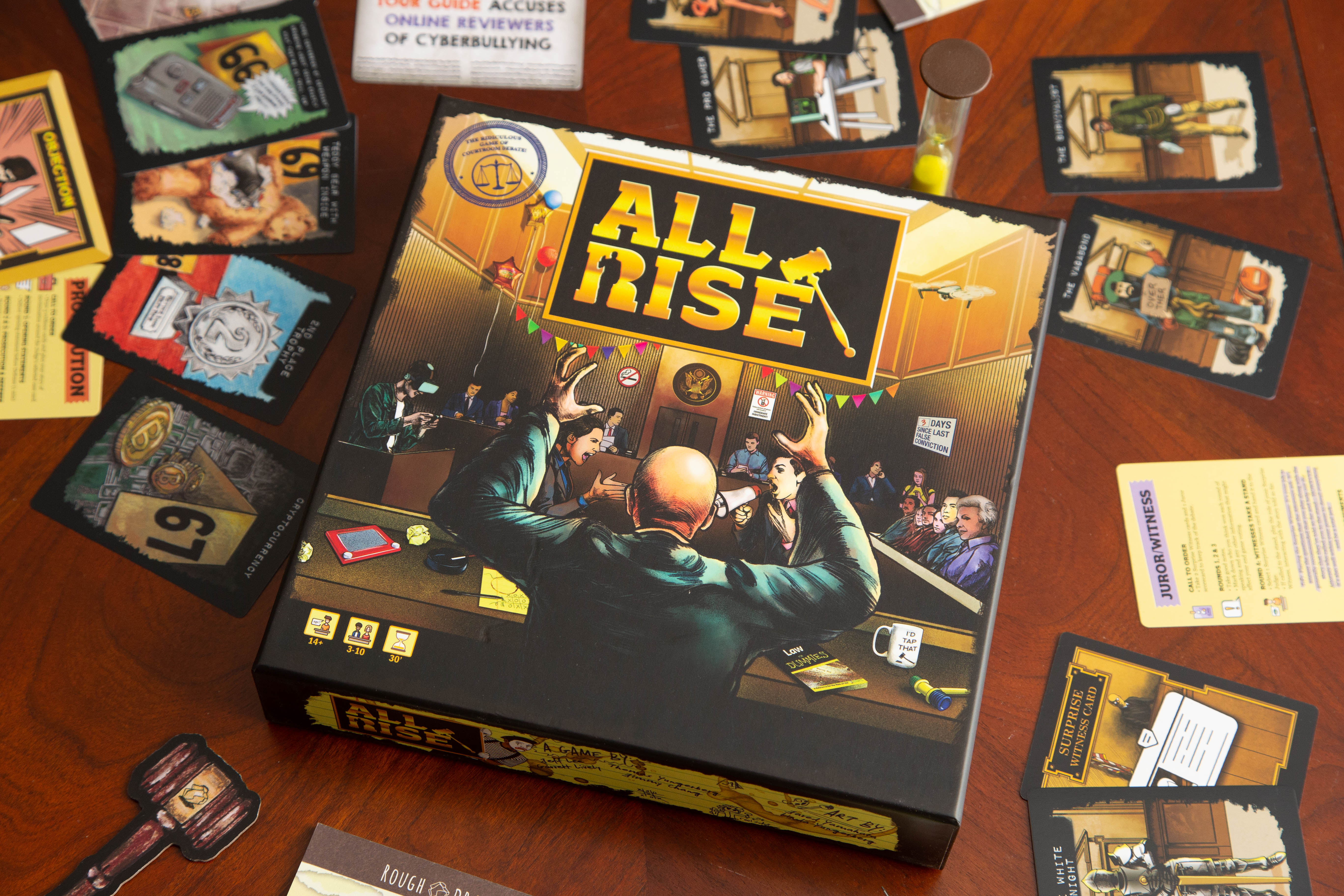 All Rise Board Game – Rough Draft Games Store